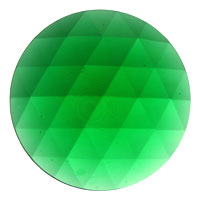 Jewel 30mm Round Green