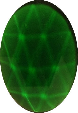 Jewel 40x30mm Oval Emerald