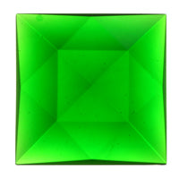 Jewel 25mm Square Green