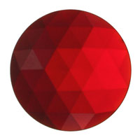 Jewel 50mm Square Red