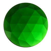 Jewel 50mm Round Green