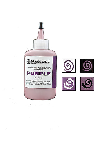 Glassline Pen - Purple