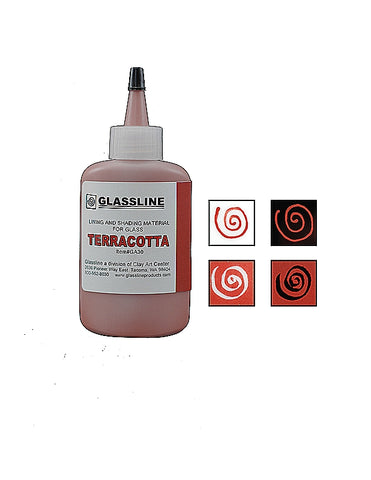 Glassline Pen - Terracotta